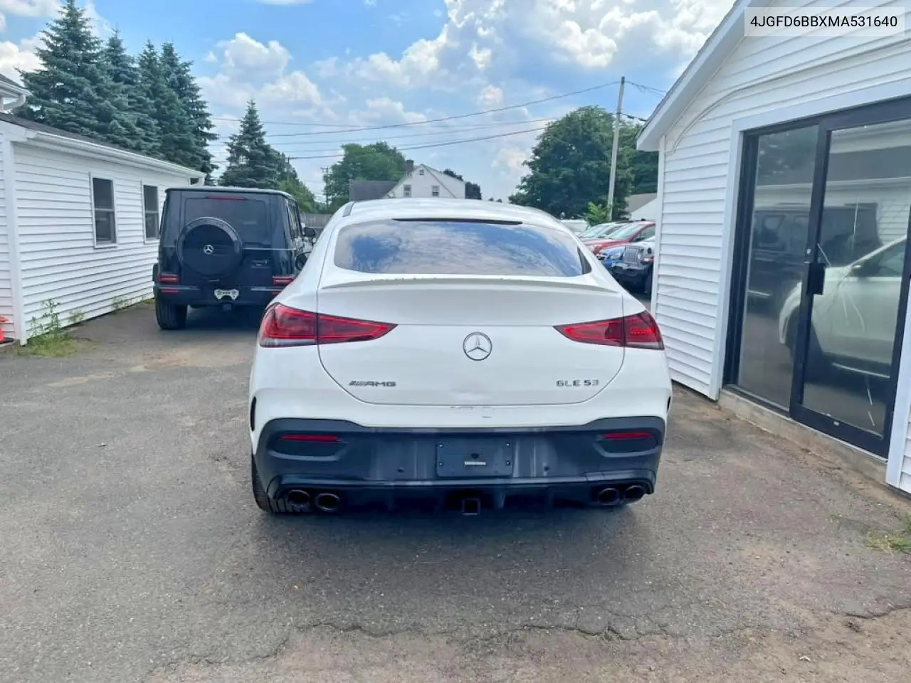 2021 Mercedes-Benz Gle Coupe Amg 53 4Matic VIN: 4JGFD6BBXMA531640 Lot: 59819046