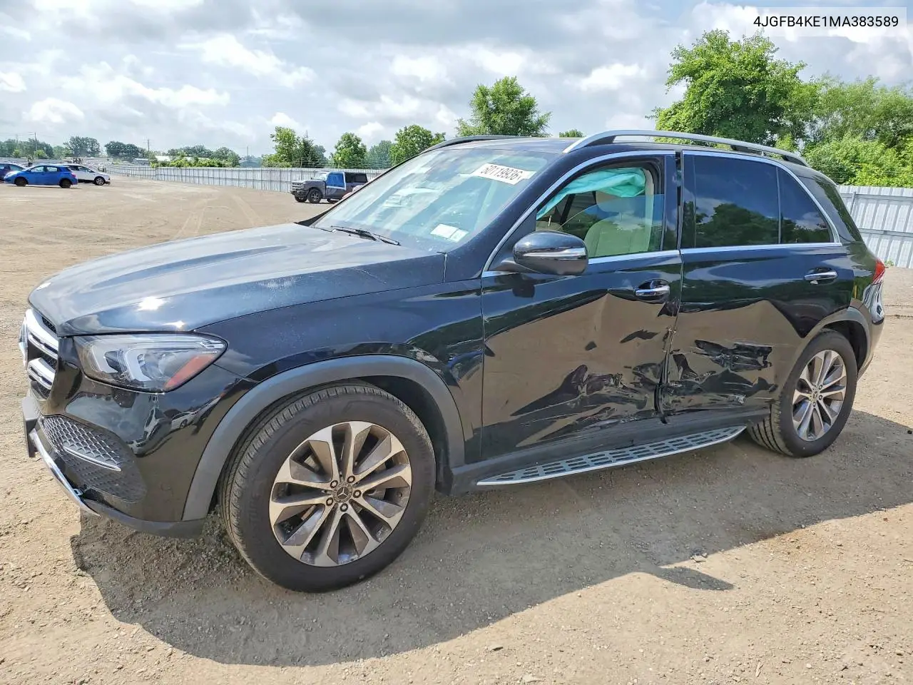 2021 Mercedes-Benz Gle 350 4Matic VIN: 4JGFB4KE1MA383589 Lot: 60119936