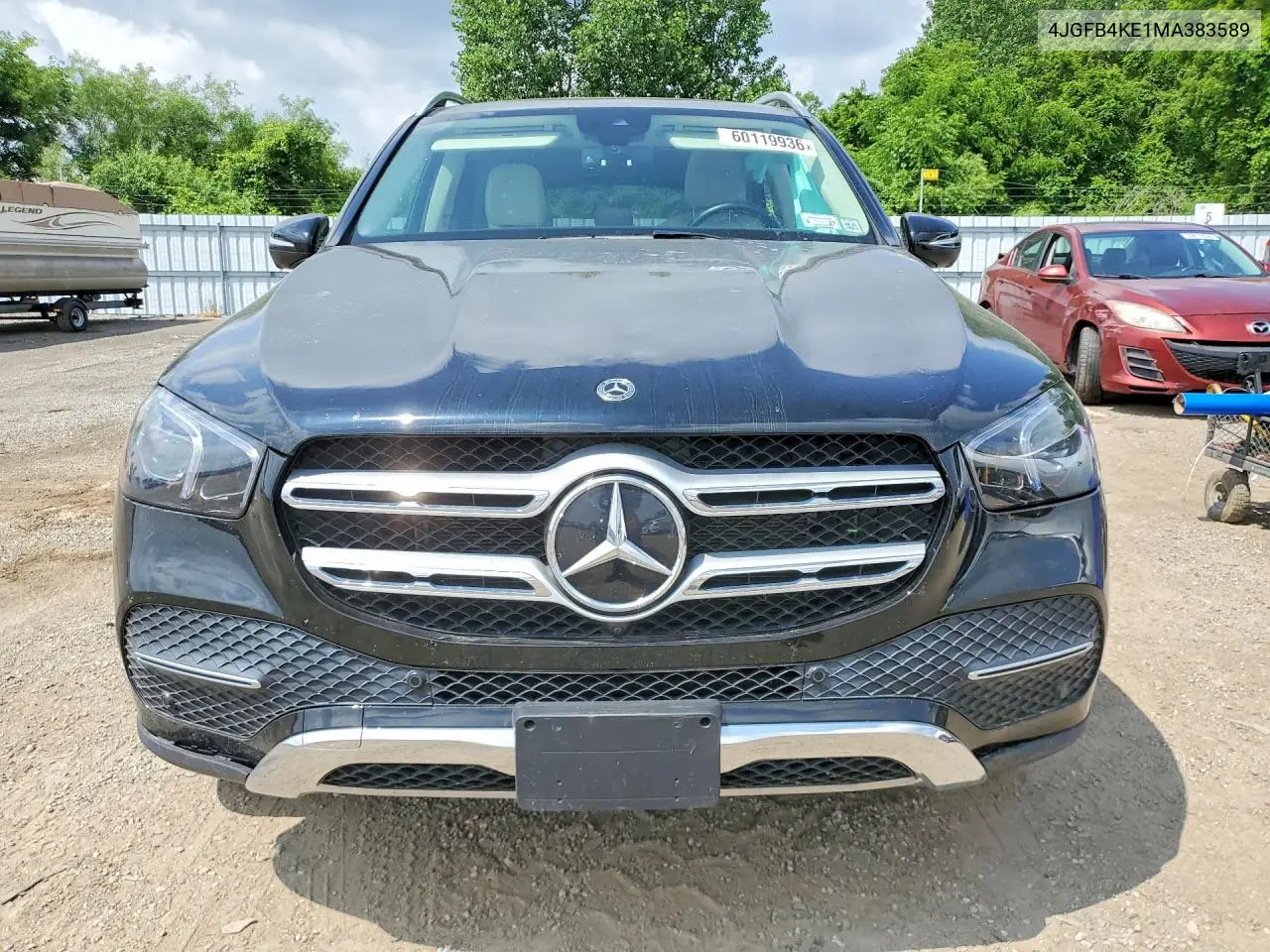 2021 Mercedes-Benz Gle 350 4Matic VIN: 4JGFB4KE1MA383589 Lot: 60119936