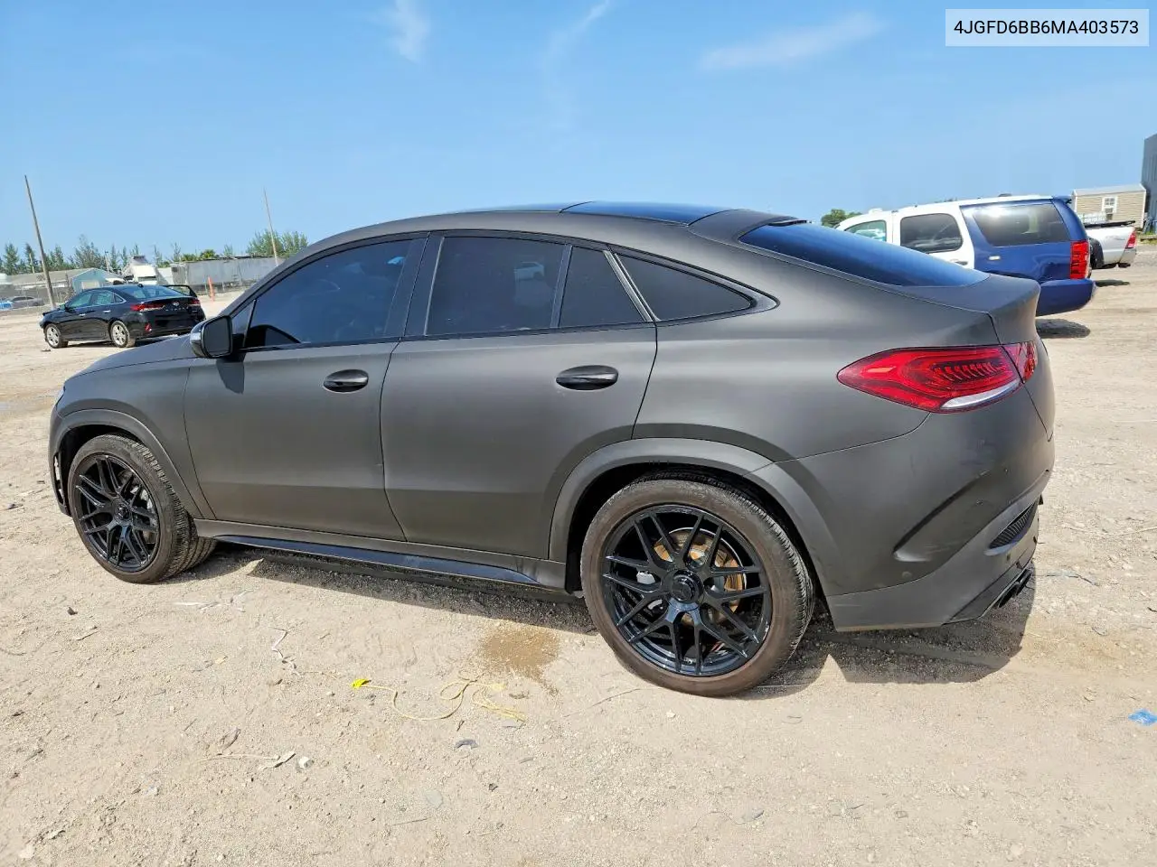 2021 Mercedes-Benz Gle Coupe Amg 53 4Matic VIN: 4JGFD6BB6MA403573 Lot: 60132376