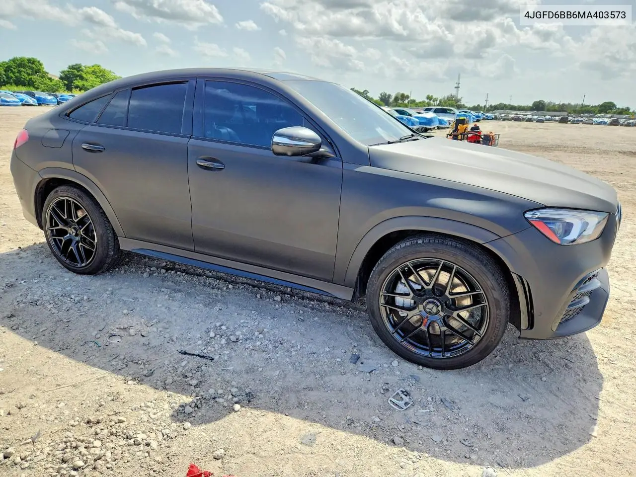 2021 Mercedes-Benz Gle Coupe Amg 53 4Matic VIN: 4JGFD6BB6MA403573 Lot: 60132376