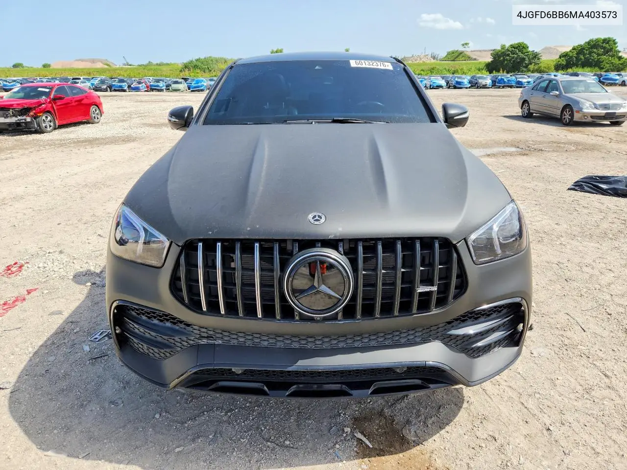 2021 Mercedes-Benz Gle Coupe Amg 53 4Matic VIN: 4JGFD6BB6MA403573 Lot: 60132376