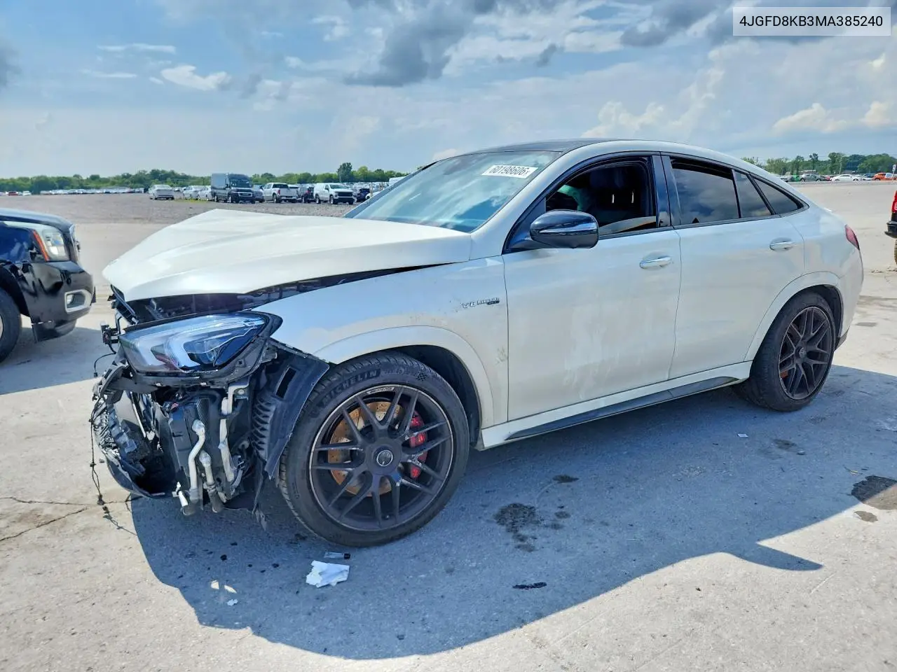 2021 Mercedes-Benz Gle Coupe 63 S 4Matic Amg VIN: 4JGFD8KB3MA385240 Lot: 60198606