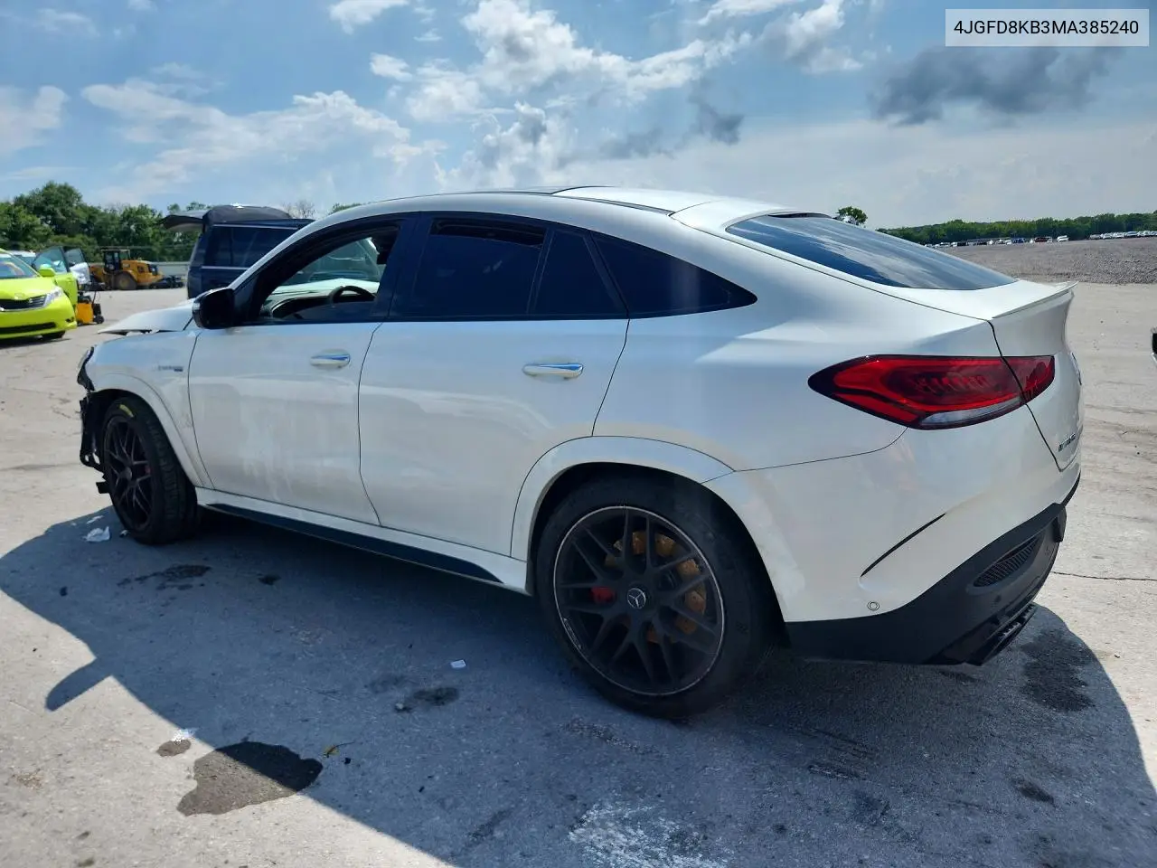 2021 Mercedes-Benz Gle Coupe 63 S 4Matic Amg VIN: 4JGFD8KB3MA385240 Lot: 60198606