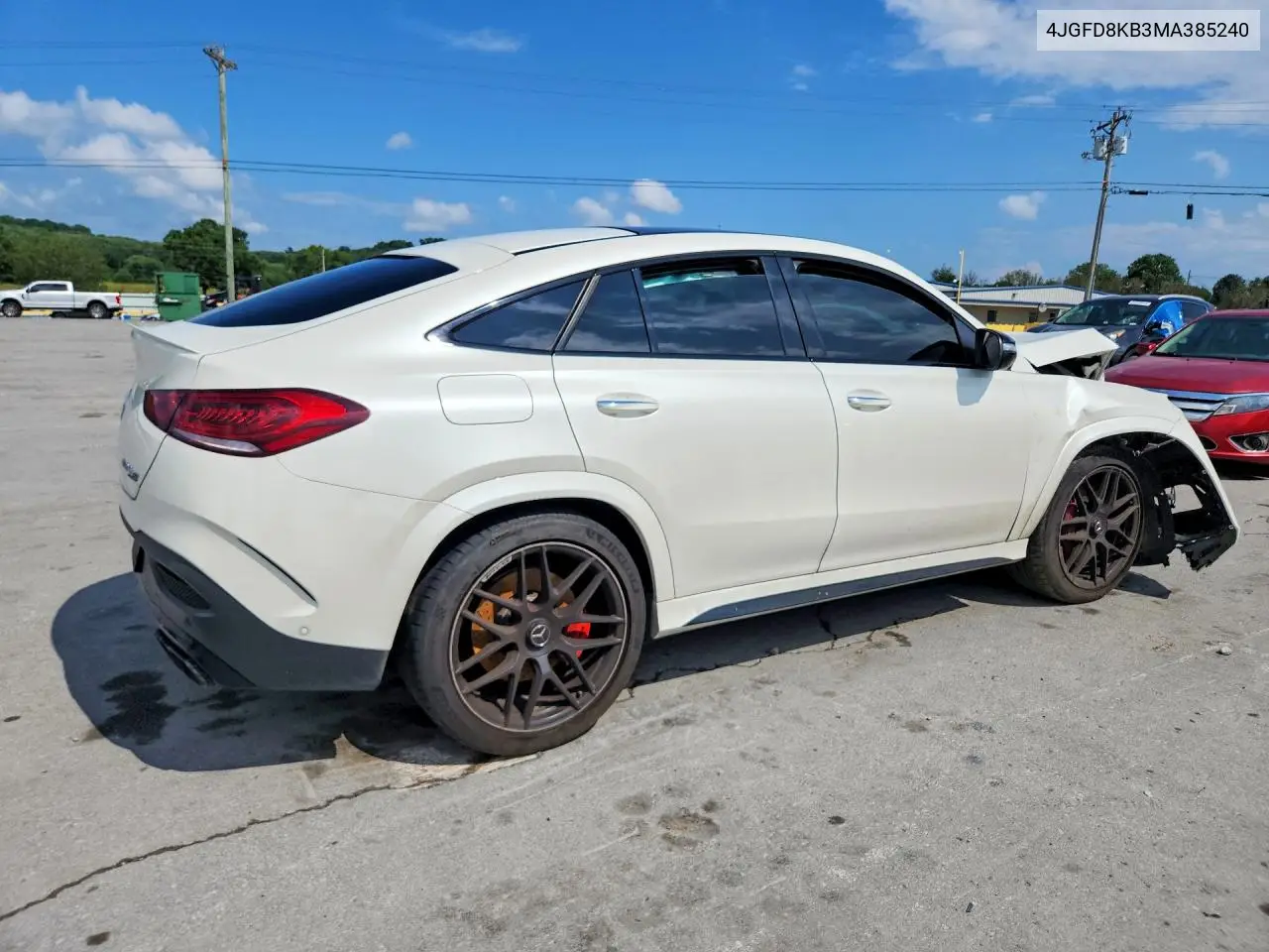 2021 Mercedes-Benz Gle Coupe 63 S 4Matic Amg VIN: 4JGFD8KB3MA385240 Lot: 60198606
