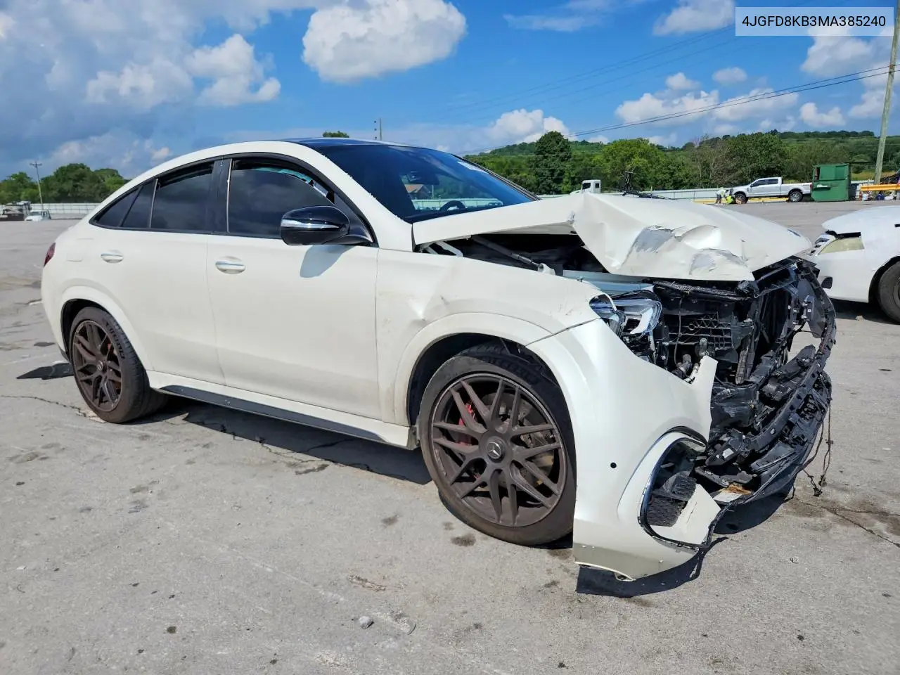 2021 Mercedes-Benz Gle Coupe 63 S 4Matic Amg VIN: 4JGFD8KB3MA385240 Lot: 60198606