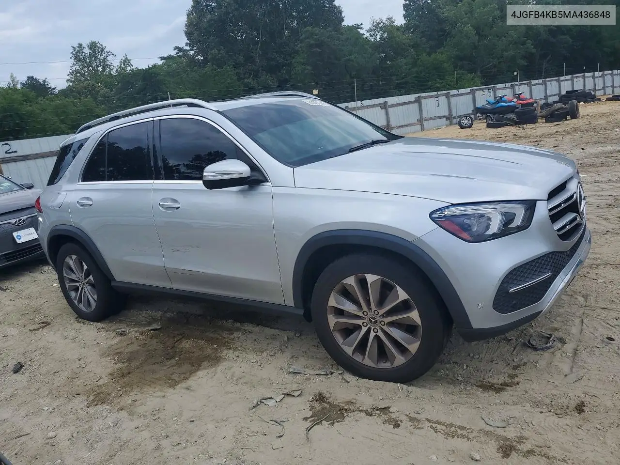 2021 Mercedes-Benz Gle 350 4Matic VIN: 4JGFB4KB5MA436848 Lot: 60334586