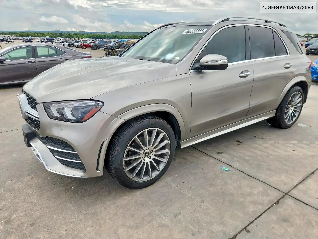 2021 Mercedes-Benz Gle 350 4Matic VIN: 4JGFB4KB1MA373683 Lot: 60656566
