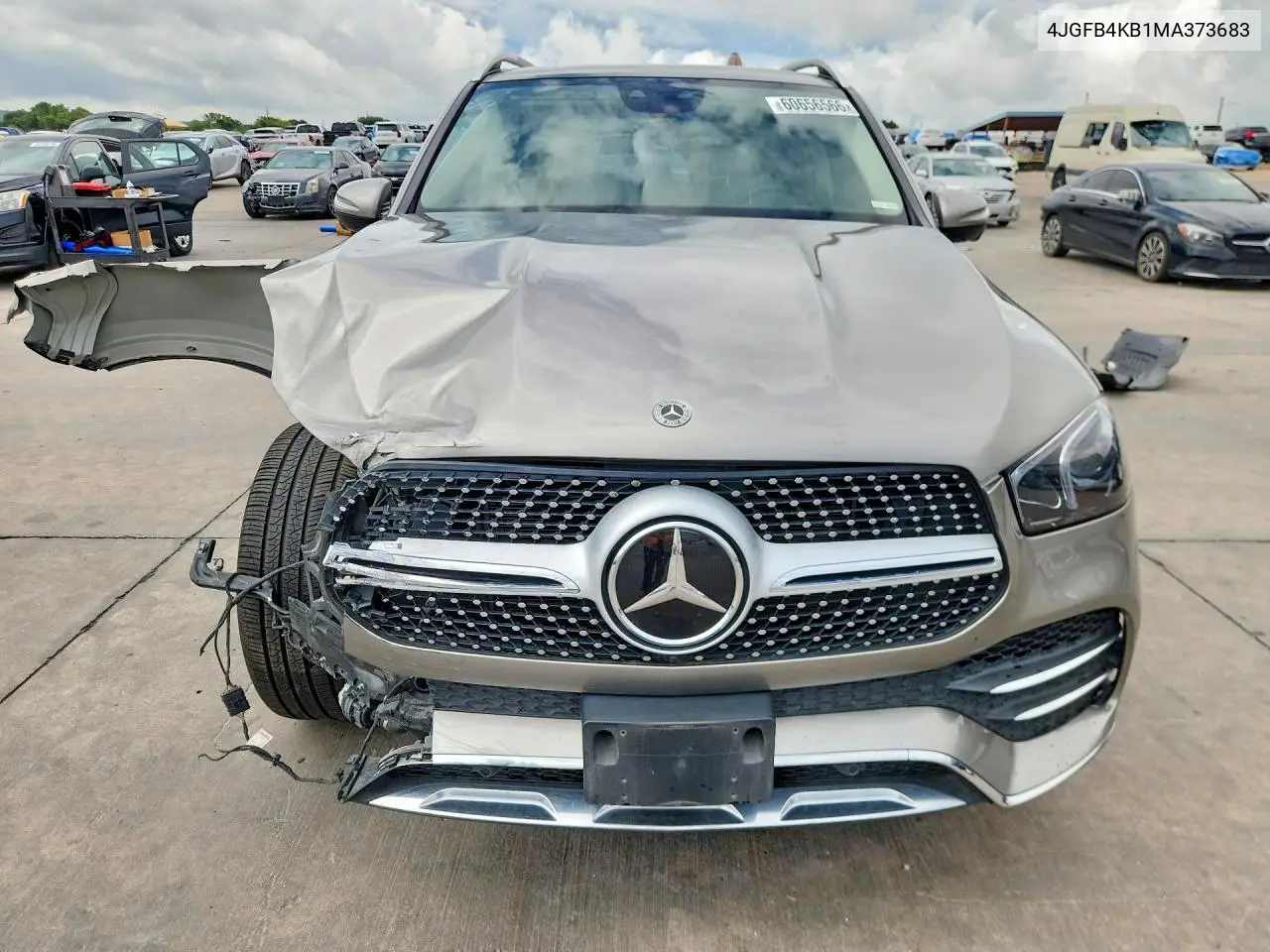 2021 Mercedes-Benz Gle 350 4Matic VIN: 4JGFB4KB1MA373683 Lot: 60656566