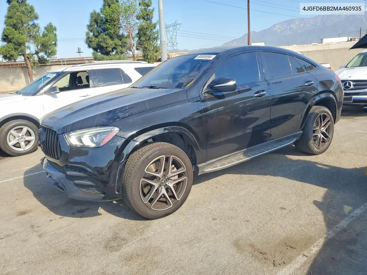 2021 Mercedes-Benz Gle Coupe Amg 53 4Matic VIN: 4JGFD6BB2MA460935 Lot: 60680896