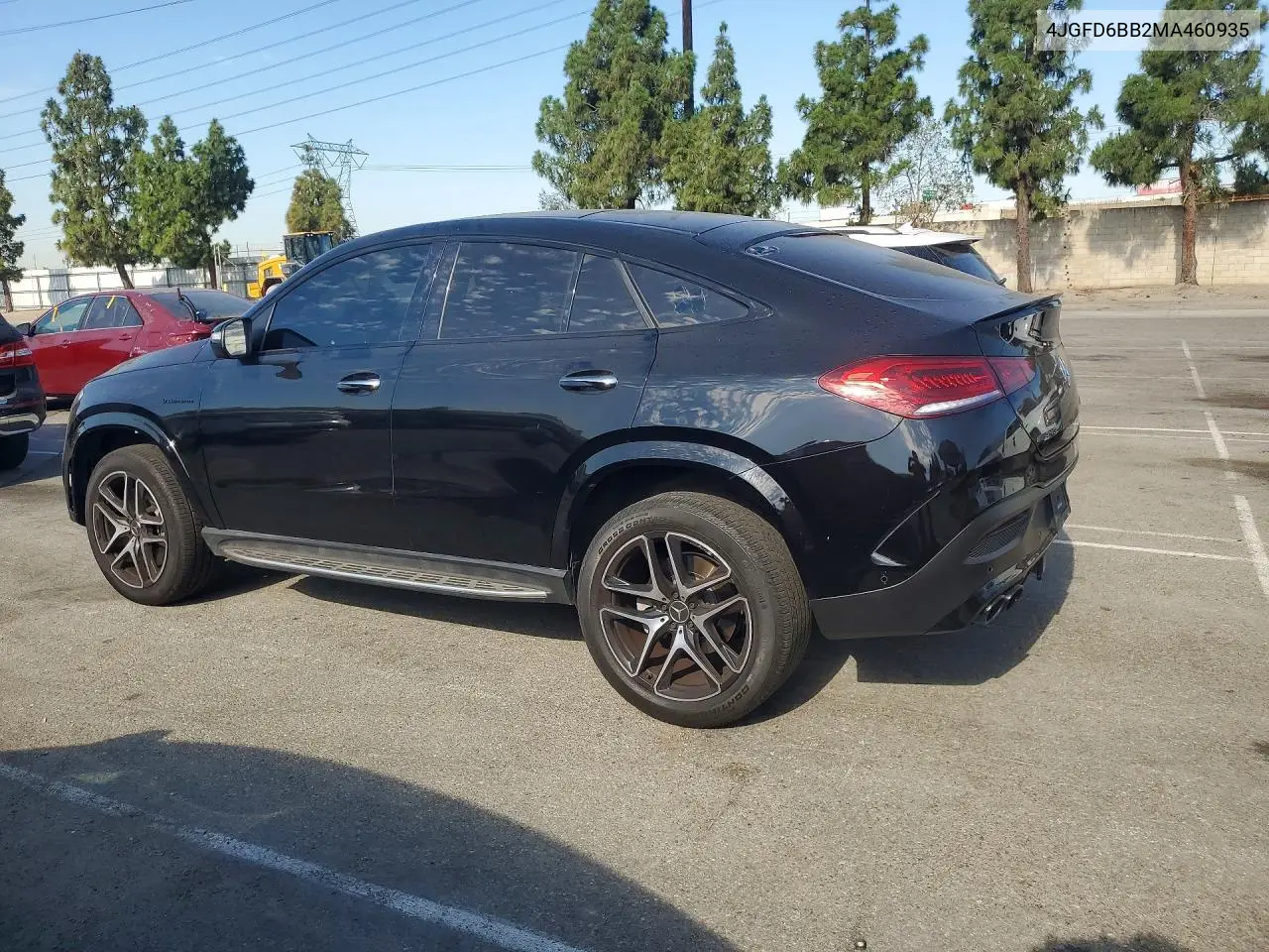 2021 Mercedes-Benz Gle Coupe Amg 53 4Matic VIN: 4JGFD6BB2MA460935 Lot: 60680896