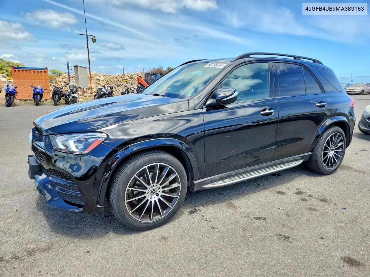2021 Mercedes-Benz Gle 350 VIN: 4JGFB4JB9MA389163 Lot: 60706376