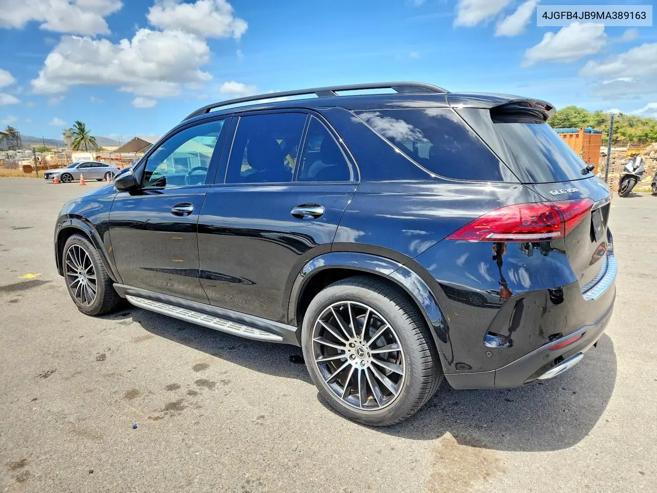 2021 Mercedes-Benz Gle 350 VIN: 4JGFB4JB9MA389163 Lot: 60706376