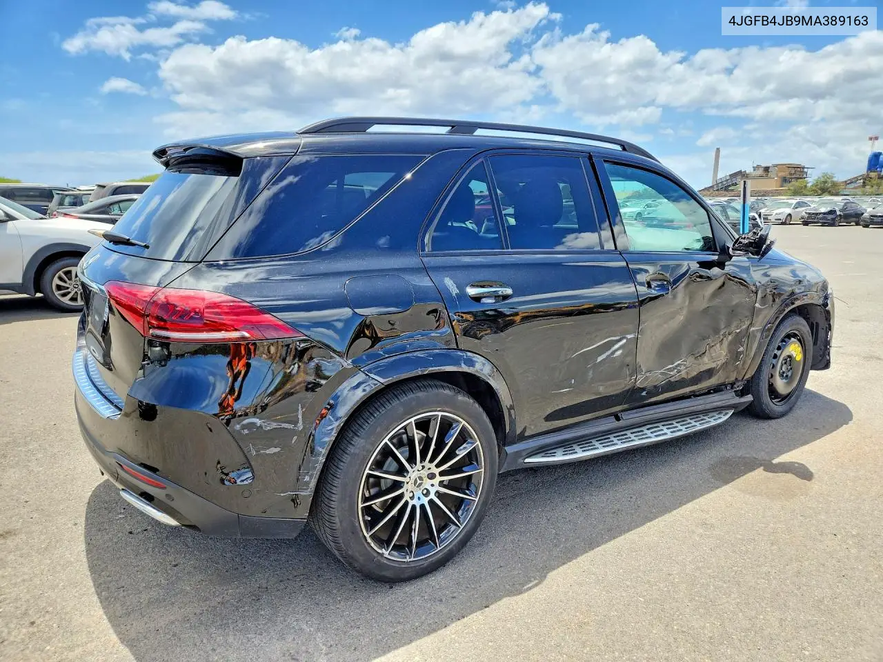 2021 Mercedes-Benz Gle 350 VIN: 4JGFB4JB9MA389163 Lot: 60706376