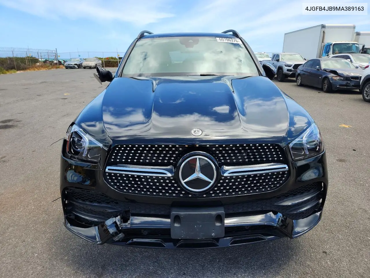 2021 Mercedes-Benz Gle 350 VIN: 4JGFB4JB9MA389163 Lot: 60706376