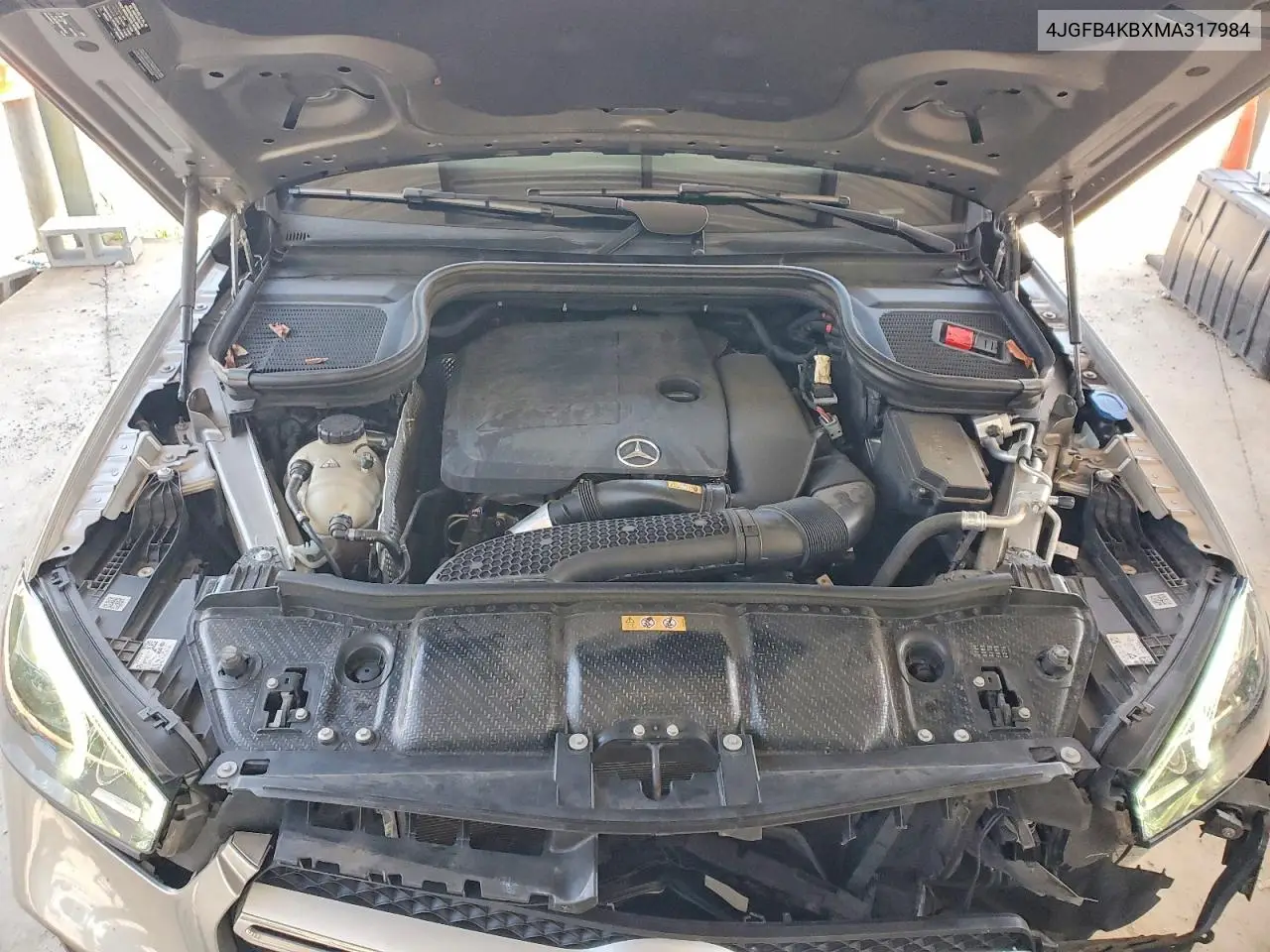 2021 Mercedes-Benz Gle 350 4Matic VIN: 4JGFB4KBXMA317984 Lot: 61150936