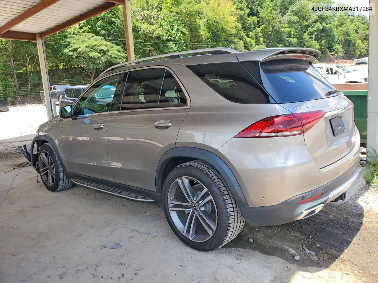 2021 Mercedes-Benz Gle 350 4Matic VIN: 4JGFB4KBXMA317984 Lot: 61150936