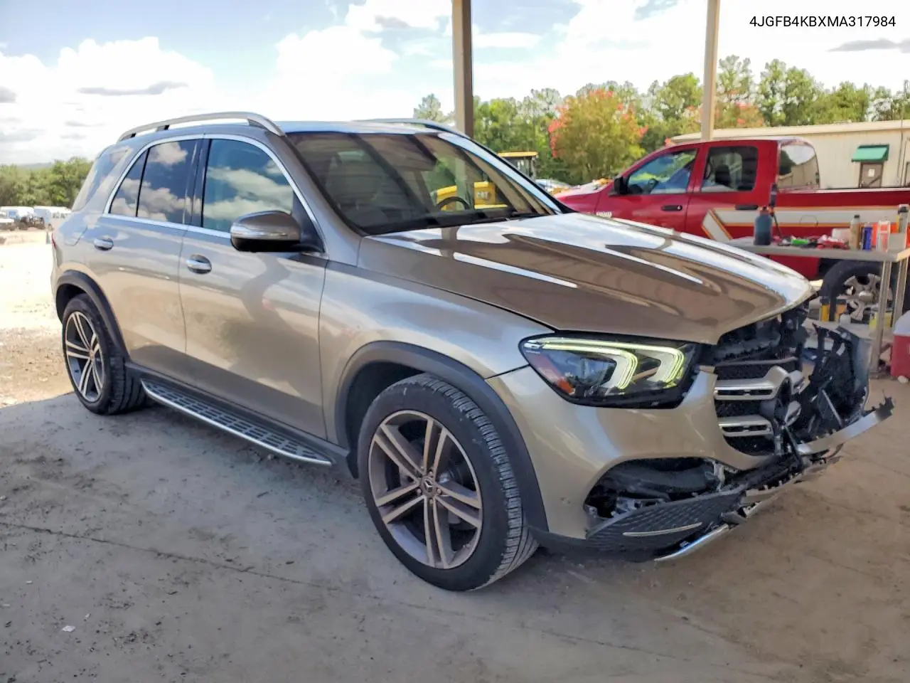 2021 Mercedes-Benz Gle 350 4Matic VIN: 4JGFB4KBXMA317984 Lot: 61150936