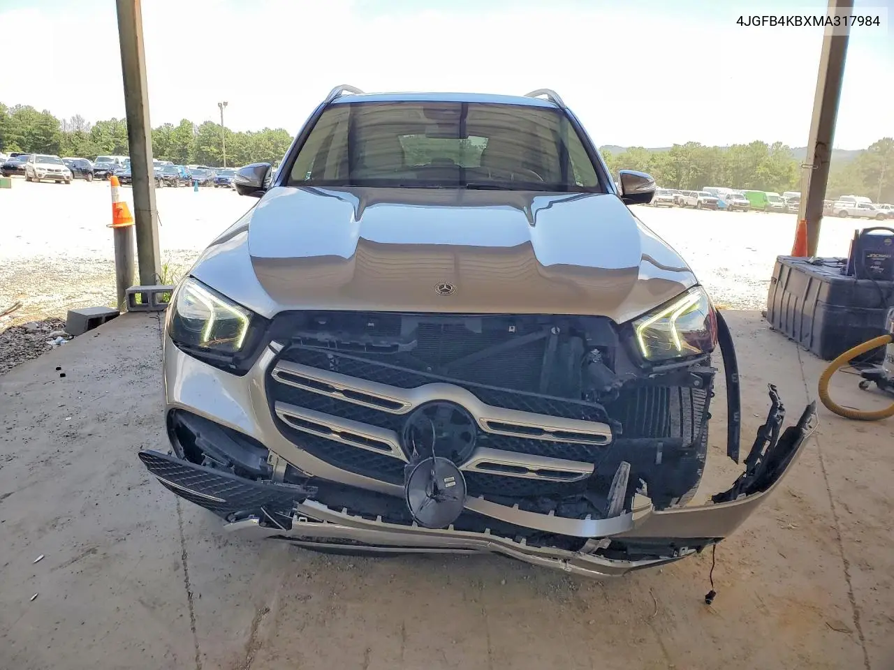 2021 Mercedes-Benz Gle 350 4Matic VIN: 4JGFB4KBXMA317984 Lot: 61150936
