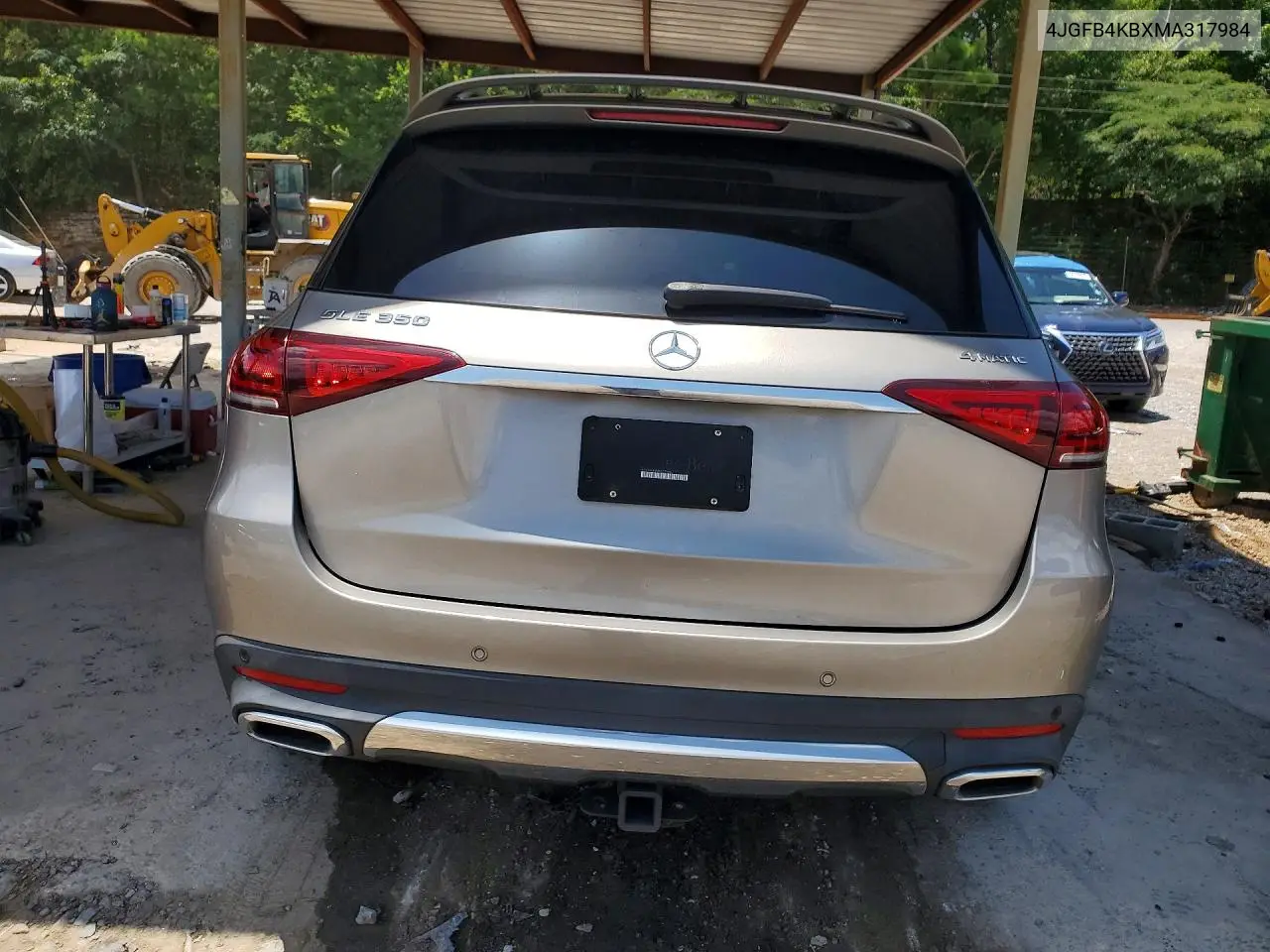 2021 Mercedes-Benz Gle 350 4Matic VIN: 4JGFB4KBXMA317984 Lot: 61150936