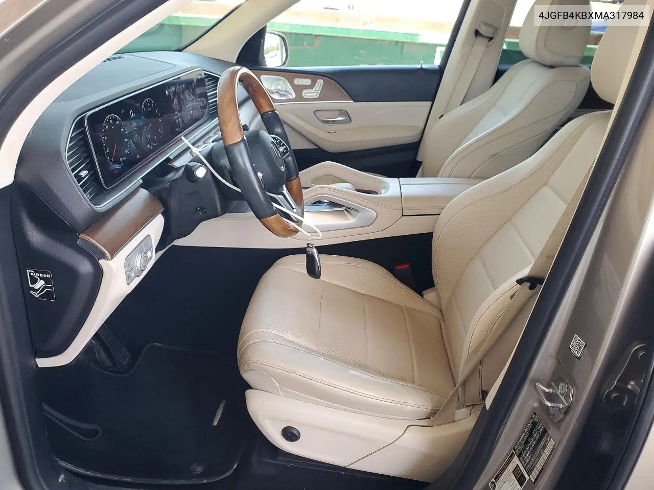 2021 Mercedes-Benz Gle 350 4Matic VIN: 4JGFB4KBXMA317984 Lot: 61150936
