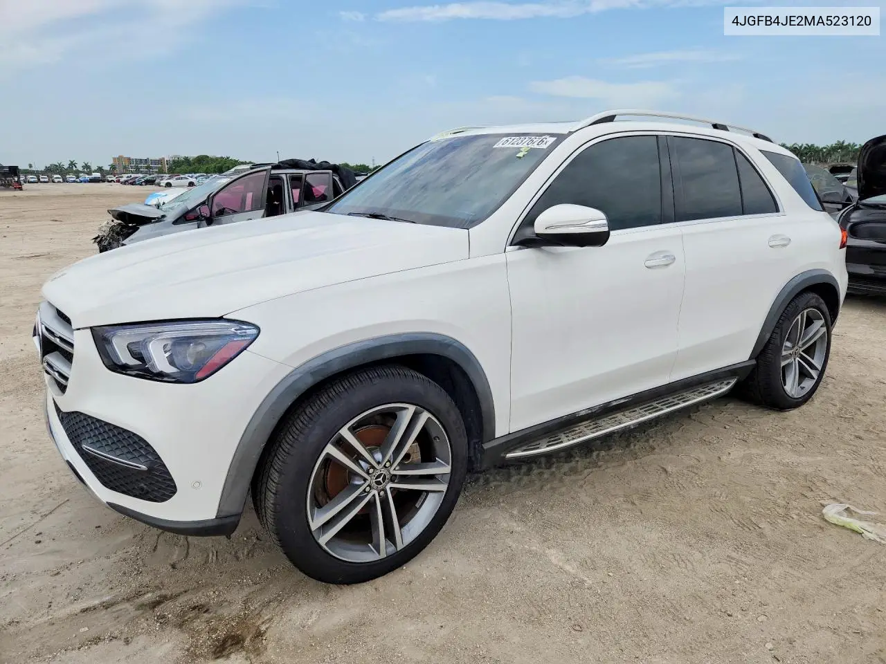 2021 Mercedes-Benz Gle 350 VIN: 4JGFB4JE2MA523120 Lot: 61237676