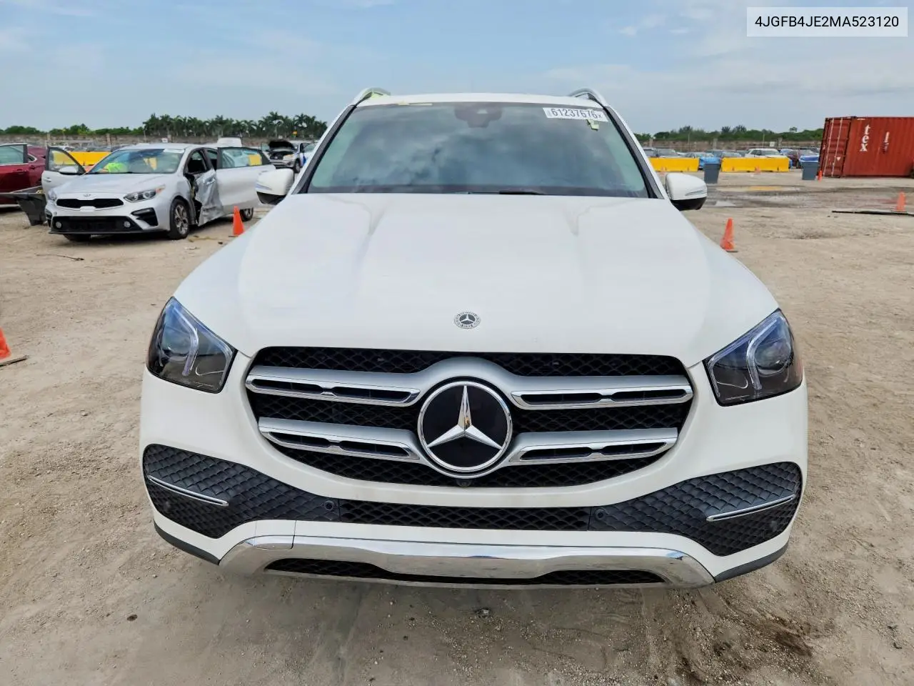 2021 Mercedes-Benz Gle 350 VIN: 4JGFB4JE2MA523120 Lot: 61237676