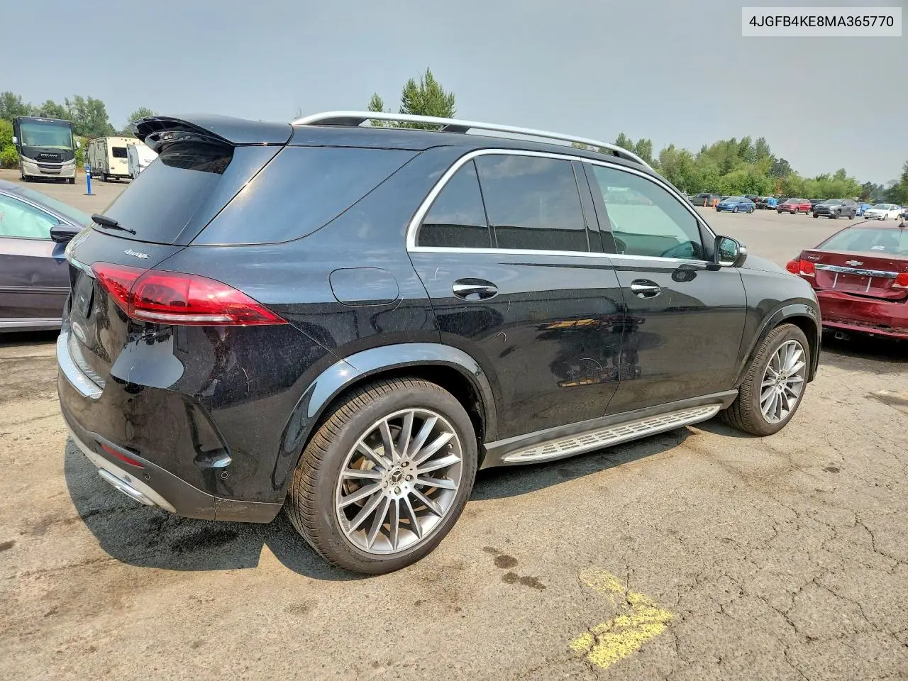 2021 Mercedes-Benz Gle 350 4Matic VIN: 4JGFB4KE8MA365770 Lot: 61306566