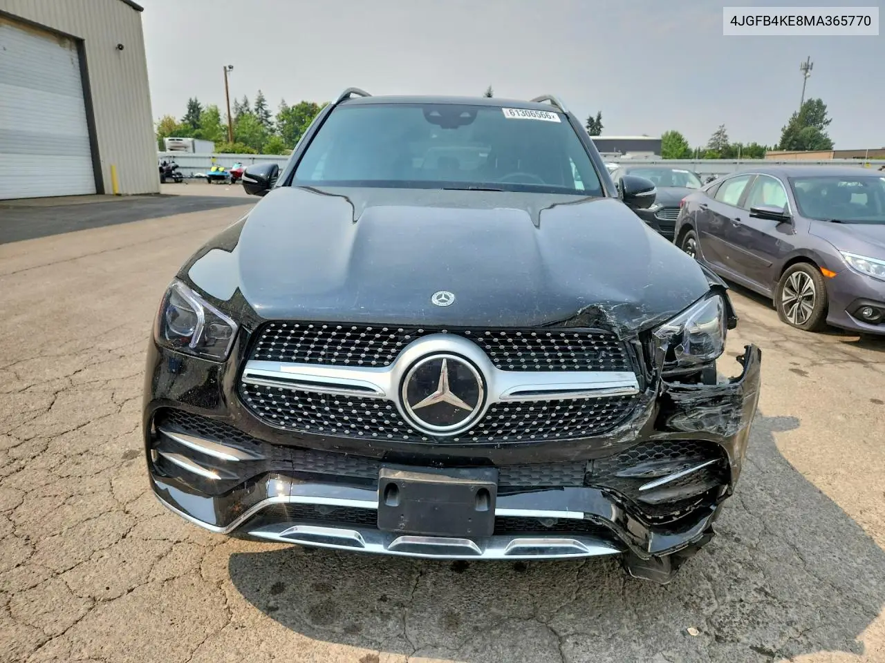 2021 Mercedes-Benz Gle 350 4Matic VIN: 4JGFB4KE8MA365770 Lot: 61306566