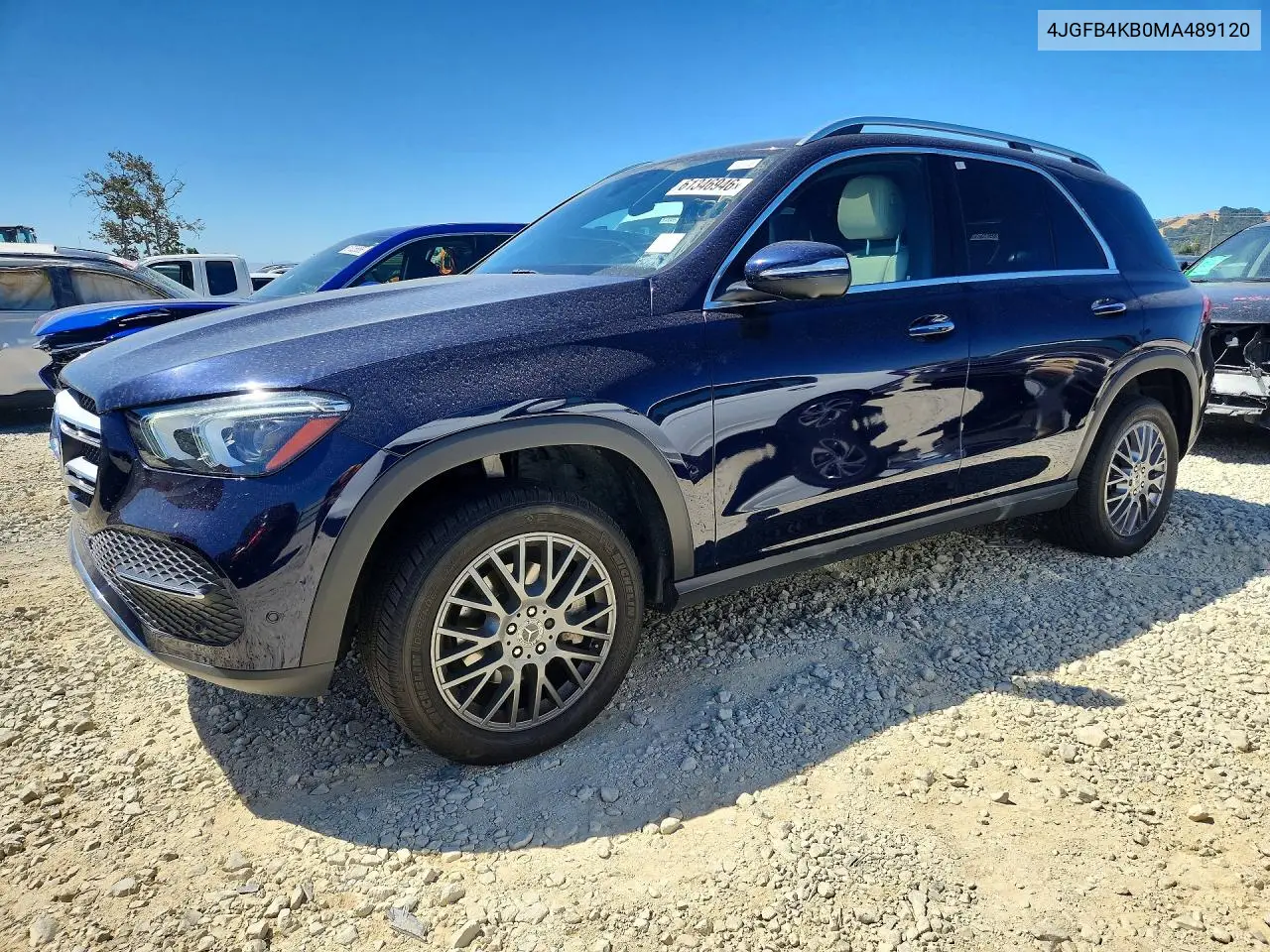 2021 Mercedes-Benz Gle 350 4Matic VIN: 4JGFB4KB0MA489120 Lot: 61346946
