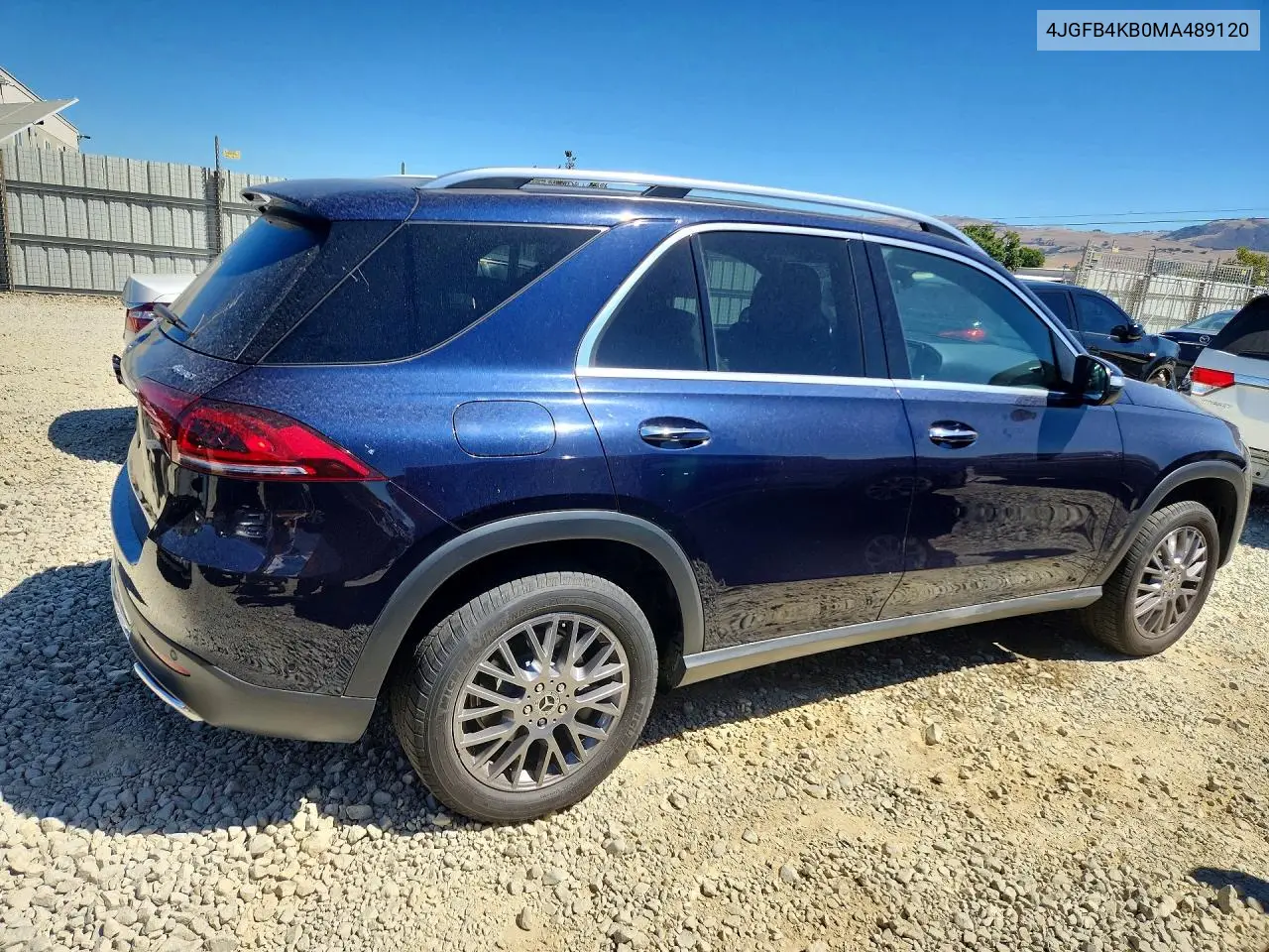 2021 Mercedes-Benz Gle 350 4Matic VIN: 4JGFB4KB0MA489120 Lot: 61346946