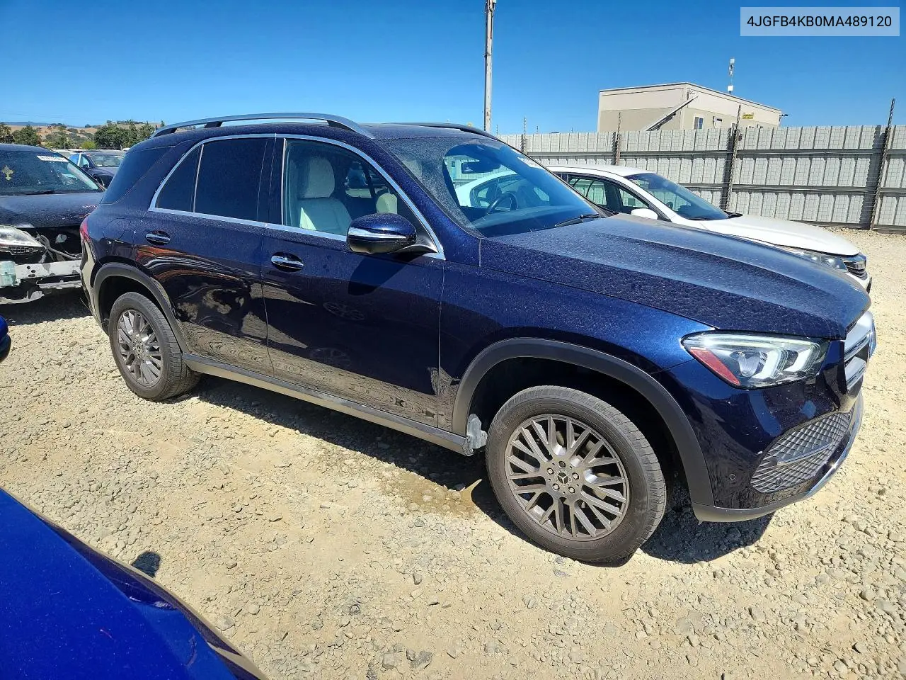 2021 Mercedes-Benz Gle 350 4Matic VIN: 4JGFB4KB0MA489120 Lot: 61346946