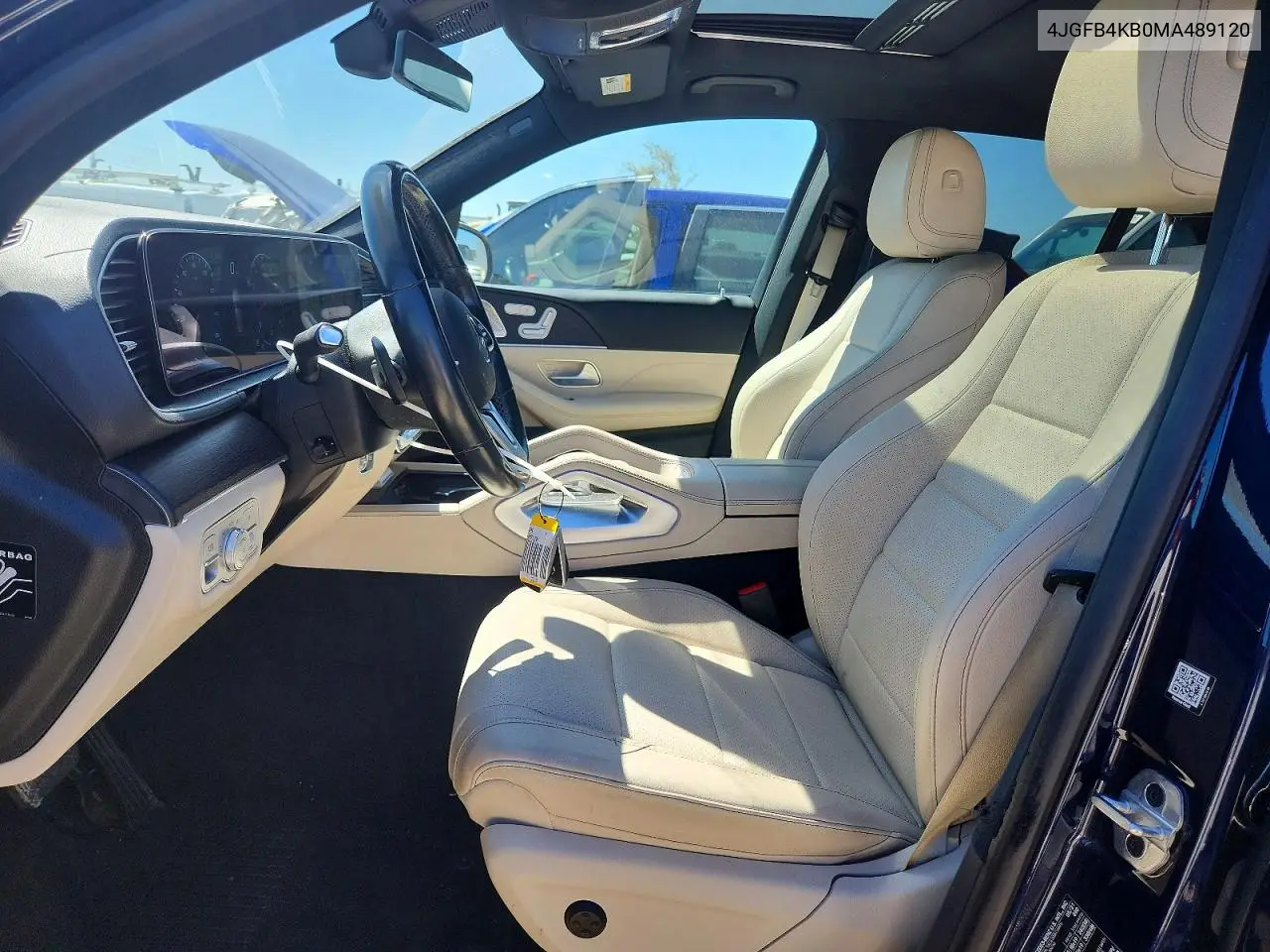 2021 Mercedes-Benz Gle 350 4Matic VIN: 4JGFB4KB0MA489120 Lot: 61346946