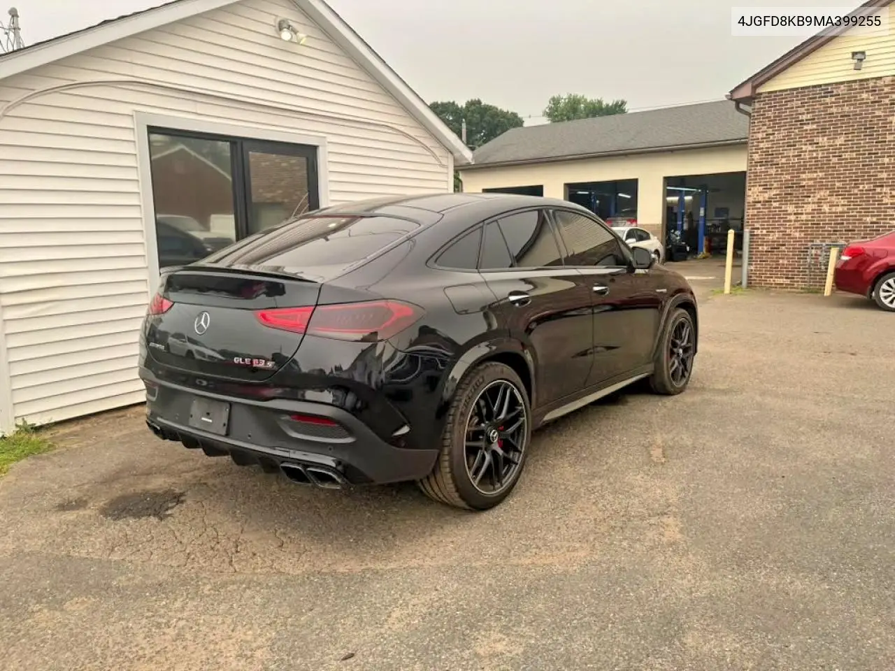 2021 Mercedes-Benz Gle Coupe 63 S 4Matic Amg VIN: 4JGFD8KB9MA399255 Lot: 61517676