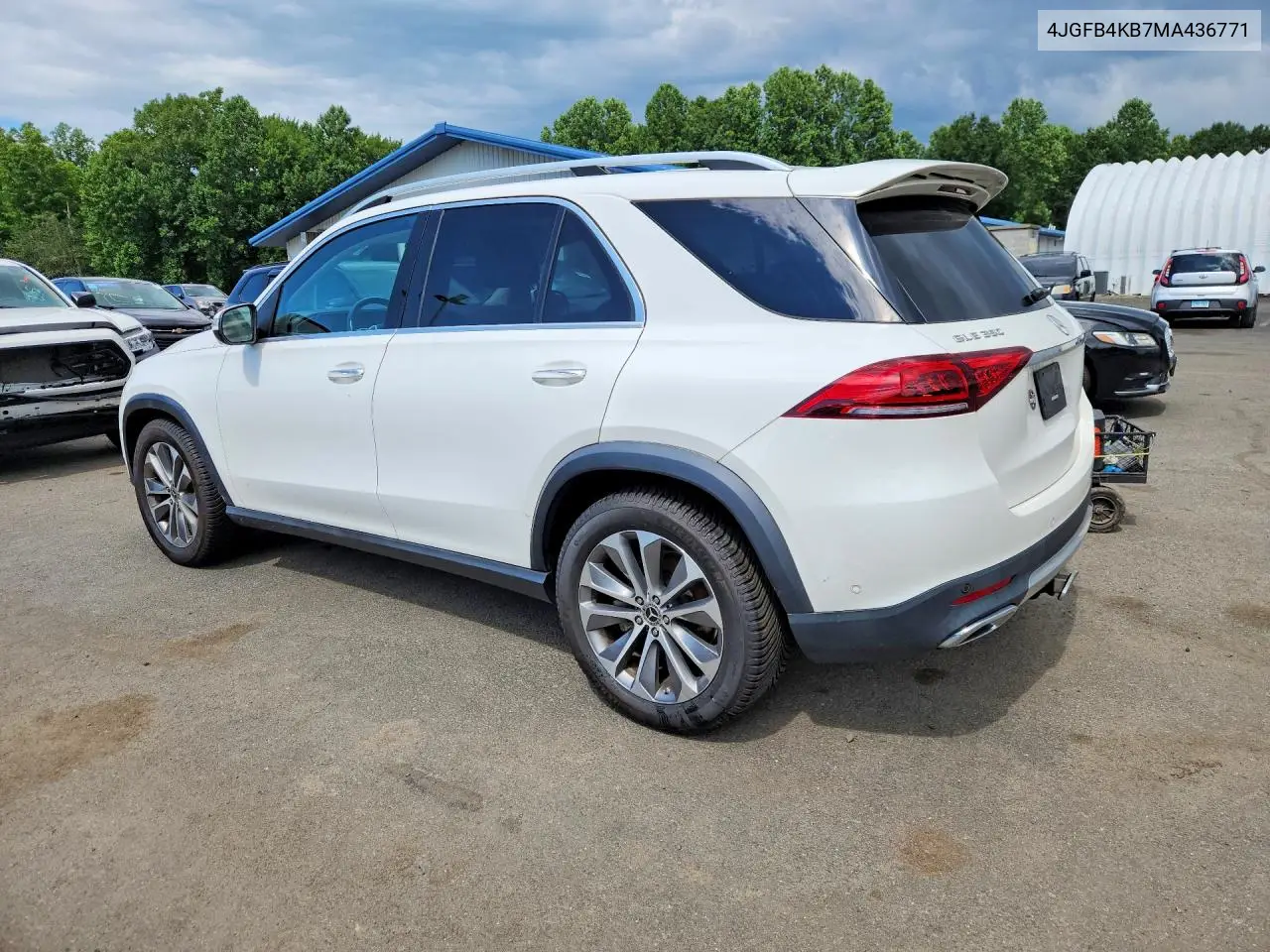 2021 Mercedes-Benz Gle 350 4Matic VIN: 4JGFB4KB7MA436771 Lot: 62280786