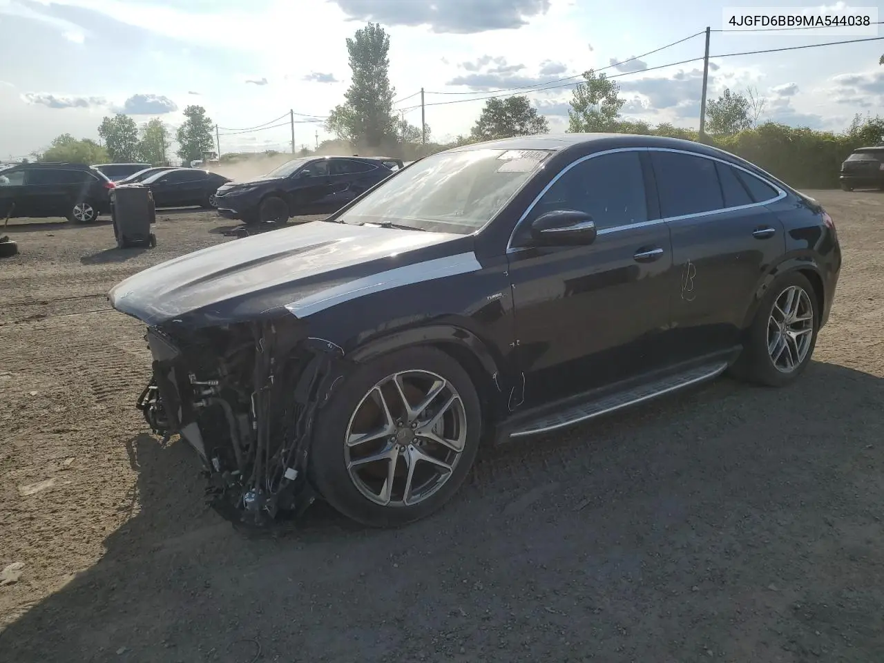 2021 Mercedes-Benz Gle Coupe Amg 53 4Matic VIN: 4JGFD6BB9MA544038 Lot: 74428685