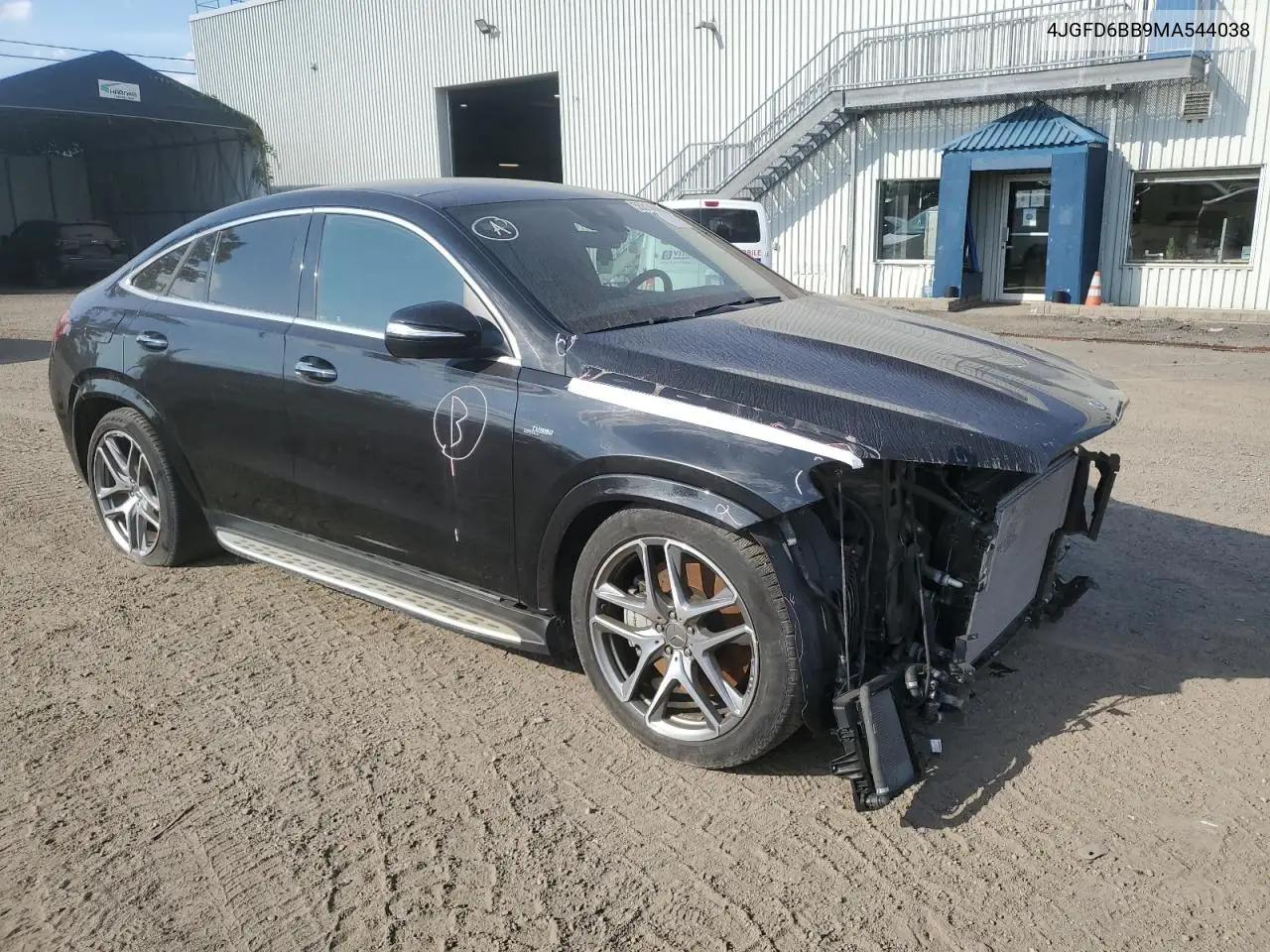 2021 Mercedes-Benz Gle Coupe Amg 53 4Matic VIN: 4JGFD6BB9MA544038 Lot: 74428685
