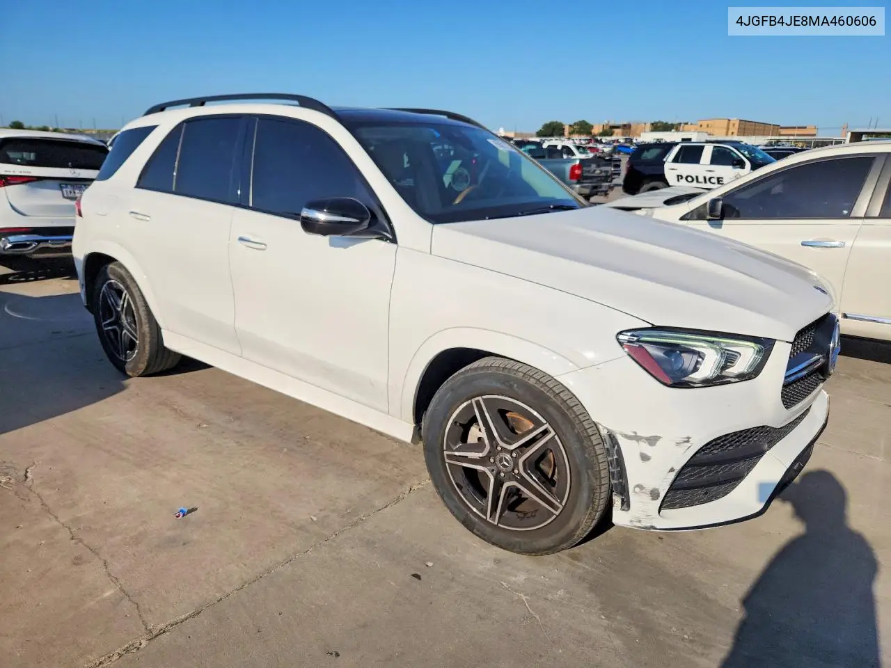 2021 Mercedes-Benz Gle 350 VIN: 4JGFB4JE8MA460606 Lot: 85621725