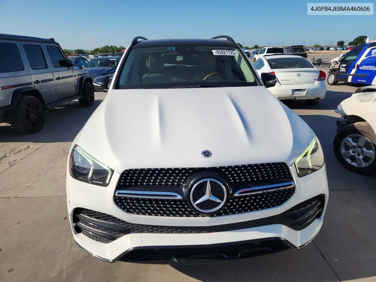 2021 Mercedes-Benz Gle 350 VIN: 4JGFB4JE8MA460606 Lot: 85621725