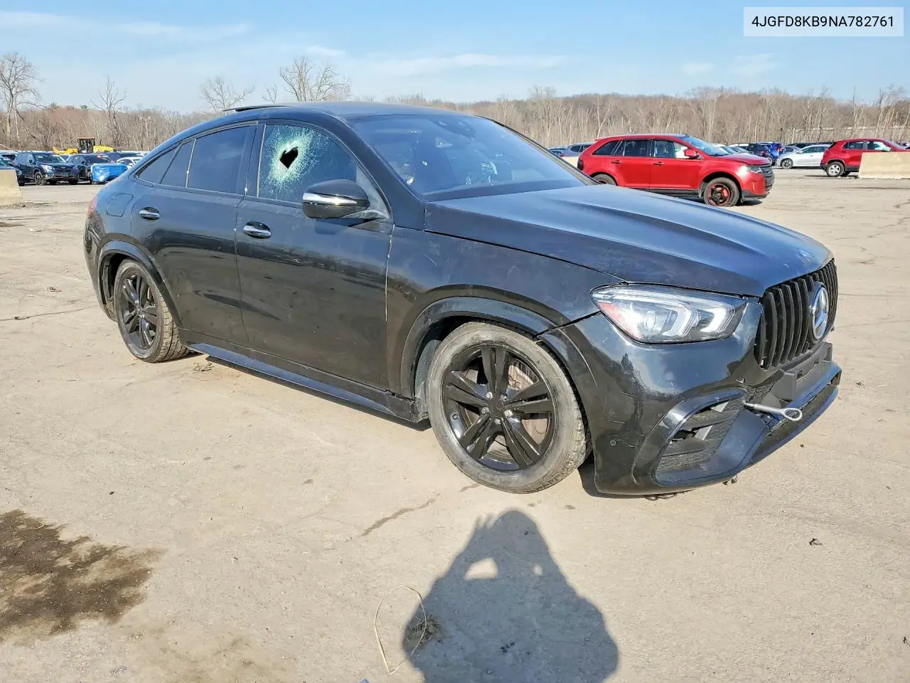 2022 Mercedes-Benz Gle Coupe 63 S 4Matic Amg VIN: 4JGFD8KB9NA782761 Lot: 45489256