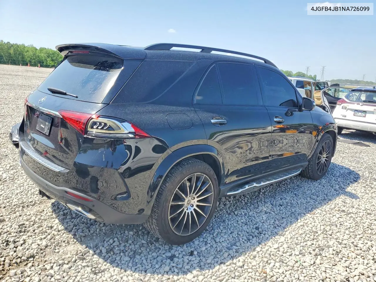 2022 Mercedes-Benz Gle 350 VIN: 4JGFB4JB1NA726099 Lot: 50469546
