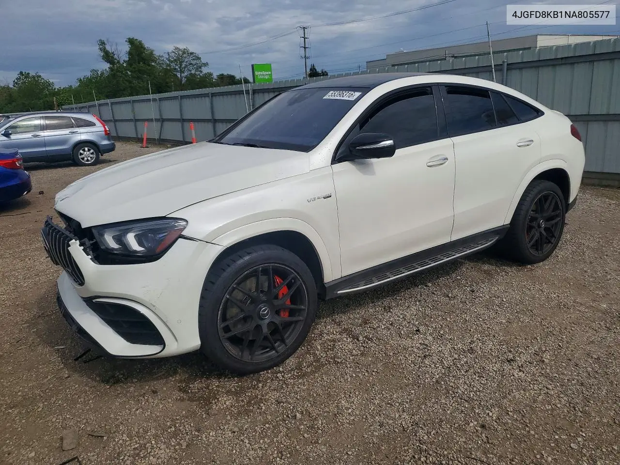 2022 Mercedes-Benz Gle Coupe 63 S 4Matic Amg VIN: 4JGFD8KB1NA805577 Lot: 55396316