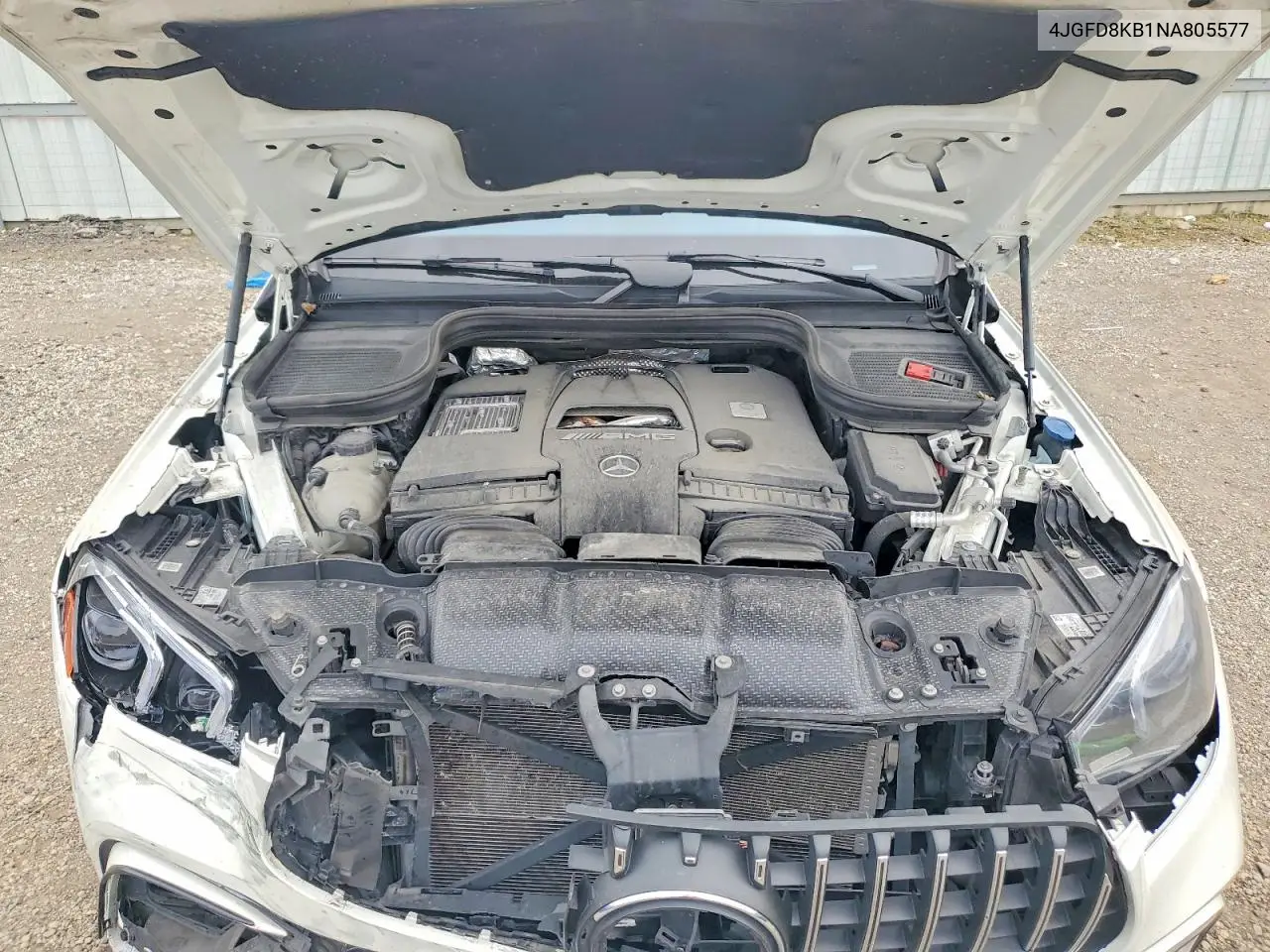 2022 Mercedes-Benz Gle Coupe 63 S 4Matic Amg VIN: 4JGFD8KB1NA805577 Lot: 55396316