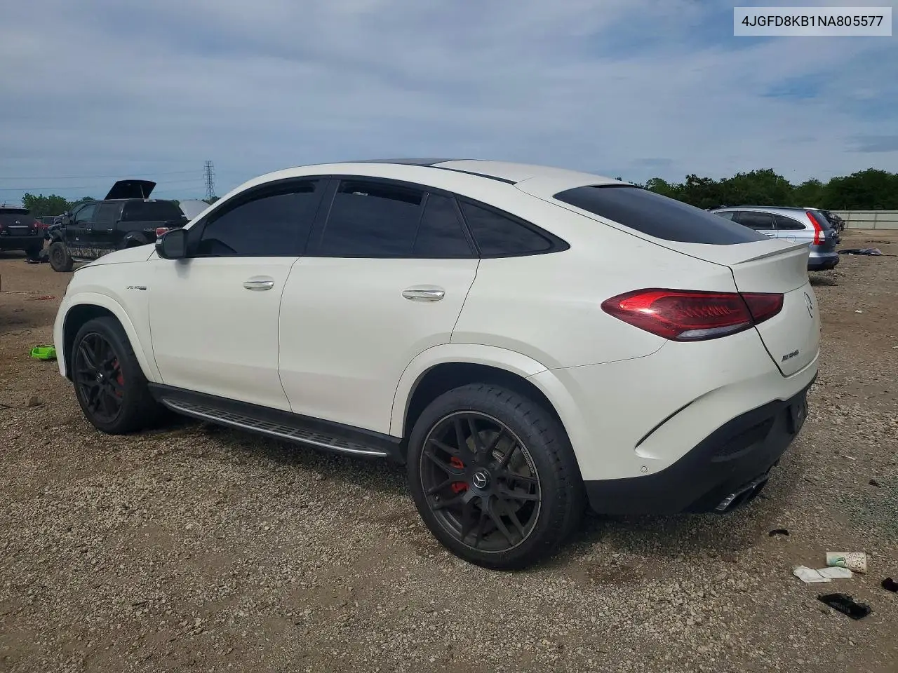 2022 Mercedes-Benz Gle Coupe 63 S 4Matic Amg VIN: 4JGFD8KB1NA805577 Lot: 55396316