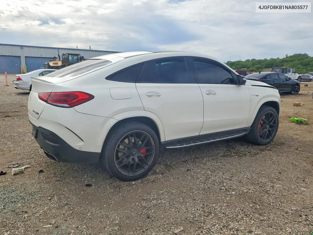 2022 Mercedes-Benz Gle Coupe 63 S 4Matic Amg VIN: 4JGFD8KB1NA805577 Lot: 55396316