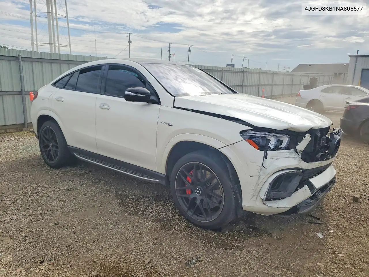 2022 Mercedes-Benz Gle Coupe 63 S 4Matic Amg VIN: 4JGFD8KB1NA805577 Lot: 55396316