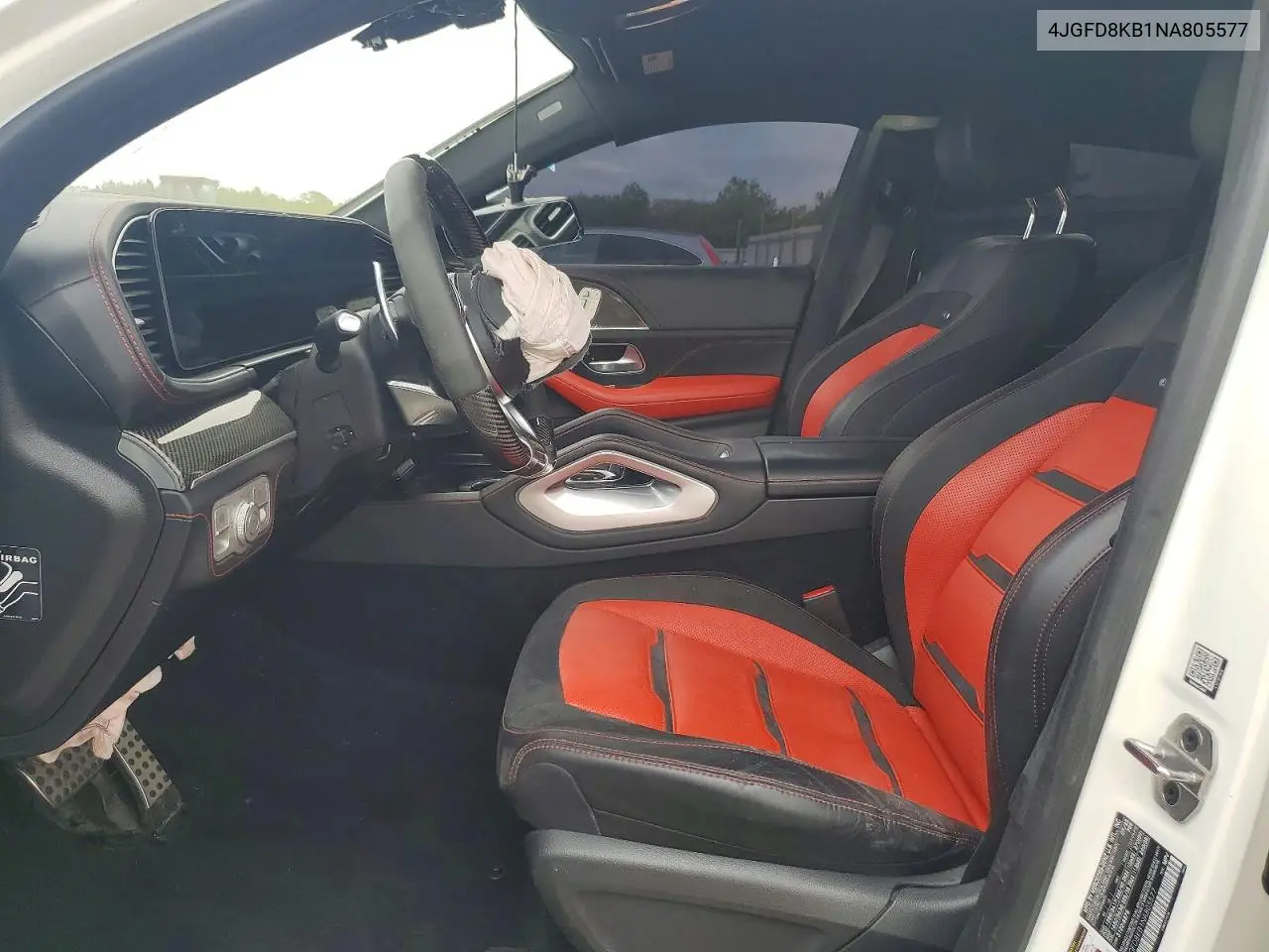 2022 Mercedes-Benz Gle Coupe 63 S 4Matic Amg VIN: 4JGFD8KB1NA805577 Lot: 55396316
