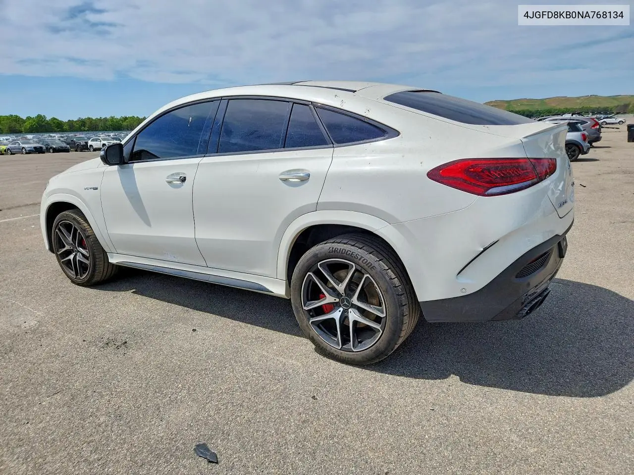 2022 Mercedes-Benz Gle Coupe 63 S 4Matic Amg VIN: 4JGFD8KB0NA768134 Lot: 56200556