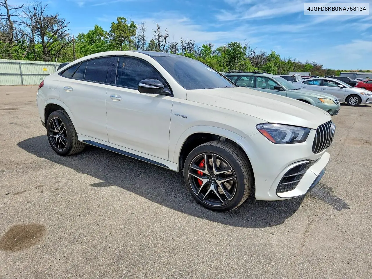 2022 Mercedes-Benz Gle Coupe 63 S 4Matic Amg VIN: 4JGFD8KB0NA768134 Lot: 56200556