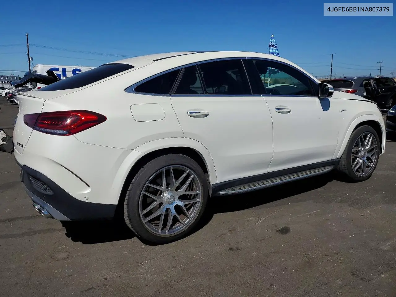 2022 Mercedes-Benz Gle Coupe Amg 53 4Matic VIN: 4JGFD6BB1NA807379 Lot: 57146766